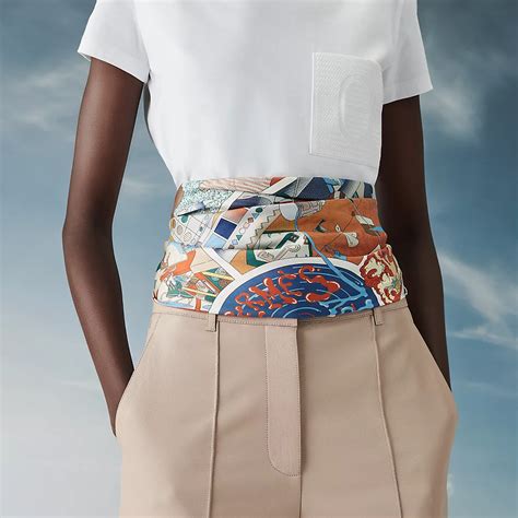 hermes factory scarf